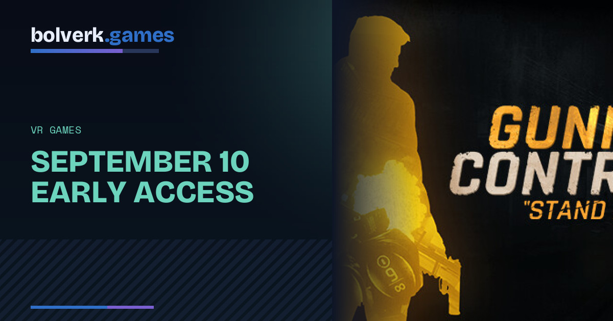 Gunman Contracts Stand Alone Exits Half-Life: Alyx Mod Status, Launches Sept 10